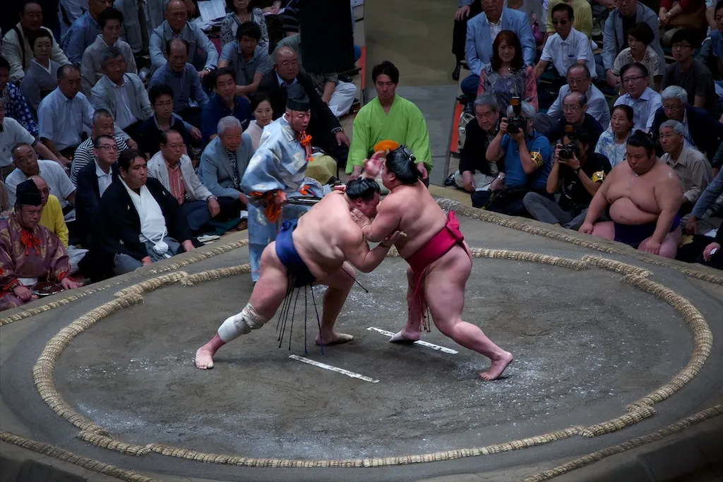 Sumo Match - Tokyo, September 2019 - Photo by MikeyP